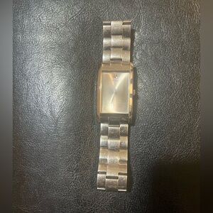 GUESS‎ MENS WATCH QUARTZ ANALOG STAINLESS STEEL